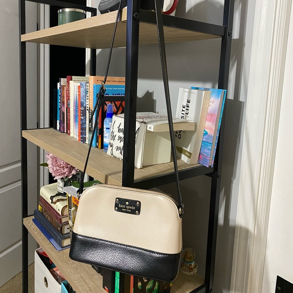 Cream/Black Kate Spade Crossbody